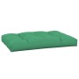 Cuscino per Pallet Verde 120x80x12 cm in Tessuto