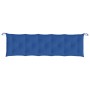 Cuscino per Panca Blu 180x50x7 cm in Tessuto Oxford