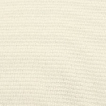 Cuscino per Panca Bianco Crema 120x50x7 cm in Tessuto Oxford