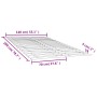 Reti a Doghe con 34 Doghe 2 pz 70x200 cm