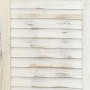 Divisorio a 3 Pannelli Bianco Antico 105x165 cm in Legno