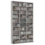 Mobile Porta TV Grigio Cemento 102x16x177,5 cm in Multistrato