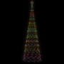 Albero di Natale a Cono Colorato 3000 LED 230x800 cm