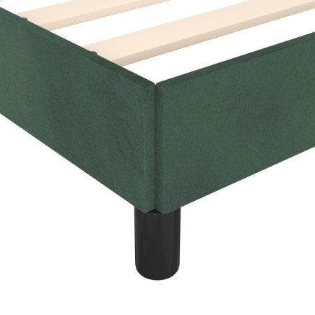 Giroletto Verde Scuro 200x200 cm in Velluto