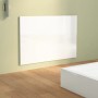 Testiera per Letto Bianco Lucido 120x1,5x80cm Legno Multistrato