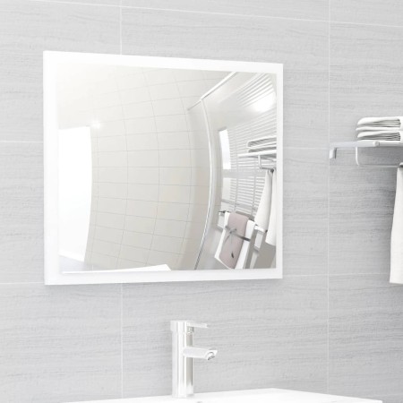 Set Mobili da Bagno 2 pz Bianco in Legno Multistrato