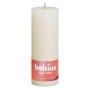 Bolsius Candele Rustiche a Colonna Shine 4 pz 190x68 mm Perla Delicato