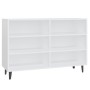 Credenza Bianca 103,5x35x70 cm in Legno Multistrato