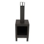 Esschert Design Stufa da Terrazzo S Nera