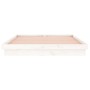 Giroletto con LED Bianco 200x200 cm in Legno Massello
