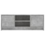 Mobile Porta TV Grigio Cemento 102x30x37,5 cm Legno Multistrato