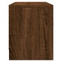 Mobile Porta TV Rovere Marrone 102x30x37,5 cm Legno Multistrato