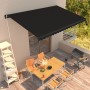 Tenda da Sole Retrattile Manuale 500x300 cm Antracite