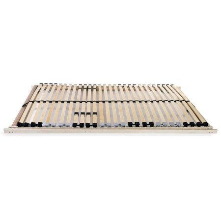 Reti a Doghe 2 pz 7 Zone con 28 Doghe in Legno 70x200 cm