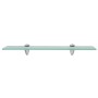 Mensole Galleggianti 2 pz in Vetro 50x10 cm 8 mm
