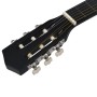 Chitarra Classica Principianti e Bambini Custodia Nera 1/2 34"