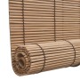 Tende a Rullo in Bambù 2pz 80x160cm Marroni