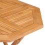 Set da Pranzo da Giardino 5 pz in Legno Massello di Teak