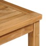 Set da Pranzo per Esterni 3 pz in Legno Massello di Teak