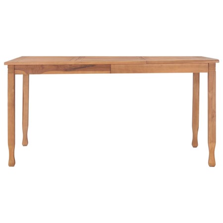 Set da Pranzo da Giardino 7 pz con Cuscini Legno di Teak