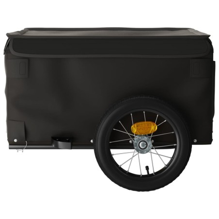 Rimorchio da Bici Nero 30 kg in Ferro