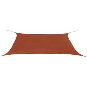 Parasole a Vela Oxford Rettangolare 4x6 m Terracotta