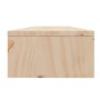 Supporto per Monitor 100x24x13 cm in Legno Massello di Pino