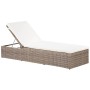 Set da Pranzo da Giardino 11 pz in Polyrattan Marrone