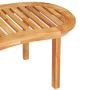 Set Salotto da Giardino 4 pz Design Curvo in Massello di Teak