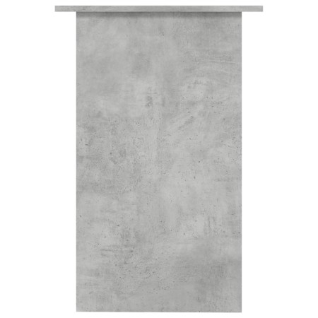 Scrivania Grigio Cemento 90x50x74 cm in Legno Multistrato