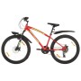 Mountain Bike 21 Speed 26" Ruote 36 cm Rosso