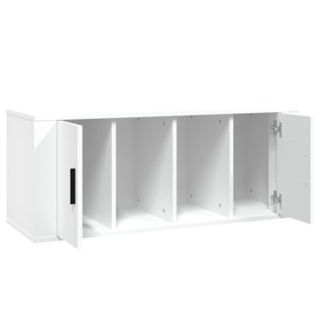 Mobile Porta TV Bianco 100x35x40 cm in Legno Multistrato