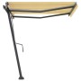 Tenda da Sole Autoportante Automatica 300x250 cm Gialla Bianca