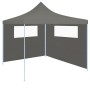 Pareti con Finestre per Gazebo 2 pz Antracite