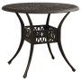 Set da Bistrot 3 pz in Alluminio Pressofuso Bronzo