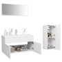 Set Mobili da Bagno Bianco in Truciolato