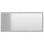 Set Mobili da Bagno Grigio Cemento in Truciolato