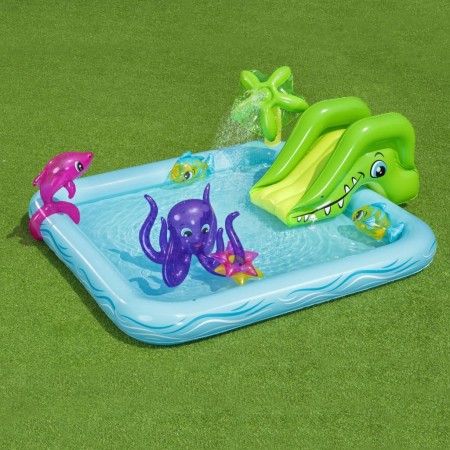 Bestway Centro Giochi Gonfiabile Aquario Fantastico 239x206x86 cm