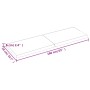 Piano Tavolo Marrone 160x50x(2-6) cm Massello Rovere Trattato