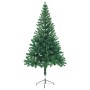 Albero di Natale Preilluminato con Palline 150 cm 380 Rami