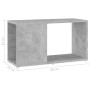 Mobile TV Grigio Cemento 60x24x32 cm in Truciolato