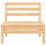 Set Divani da Giardino 6 pz in Legno Massello di Pino