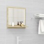 Specchio da Bagno Rovere Sonoma 40x10,5x37 cm Legno Multistrato