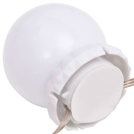 Applique Specchio 8 Lampadine LED Bianco Caldo e Bianco Freddo