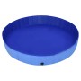 Piscina per Cani Pieghevole Blu 300x40 cm in PVC