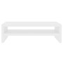 Supporto per Monitor Bianco 42x24x13 cm Legno Multistrato