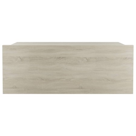 Comodini Pensili 2pz Rovere Sonoma 40x30x15cm Legno Multistrato