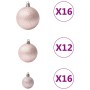 Set Palline di Natale 100 pz Rosa