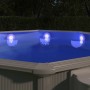 Luce LED Piscina Galleggiante Subacquea con Telecomando Bianca