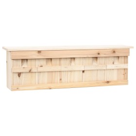 Casetta per Passeri con 5 Camere 68x15x21 cm Legno di Abete